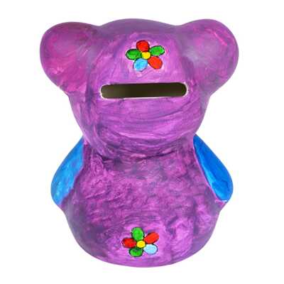 Набор для творчества Копилка-подарок Мишка , арт. ВВ0981, производитель Bondibon (Бондибон), ISBN 489-5-13600-879-4№ 8