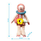 Игрушка-подвеска мягкая Lenny со съемными игрушками 32 см, производитель Babyono, ISBN 590-1-43541-317-3, № 5