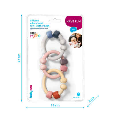 Набор прорезывателей силиконовых LINK, производитель Babyono, ISBN 590-1-43541-323-4№ 5