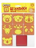 Штампики 7 шт с чернилами, арт. ШКМ-МЗ, производитель ФАРМ, ISBN 460-2-72314-740-4, № 1