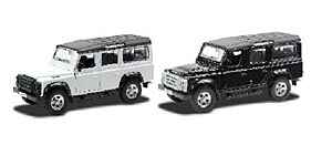 Автодрайв Машина 1:32 Land Rover Defender 110, глянц., бел., черн., арт. И-1224, производитель Рыжий кот, ISBN 466-5-29541-224-0№ 1
