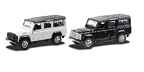 Автодрайв Машина 1:32 Land Rover Defender 110, глянц., бел., черн., арт. И-1224, производитель Рыжий кот, ISBN 466-5-29541-224-0, № 1