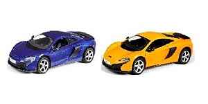 Автодрайв Машина 1:32 Maclaren 650S, глянц., синяя, желтая, арт. И-1233, производитель Рыжий кот, ISBN 466-5-29541-233-2№ 1