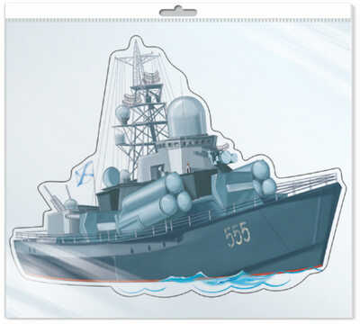 ФМ1-9358 Мини-плакат вырубной в пакете: Корабль (в инд. упаковке с европодвесом), производитель Сфера ТЦ , ISBN 465-0-11815-883-2№ 1