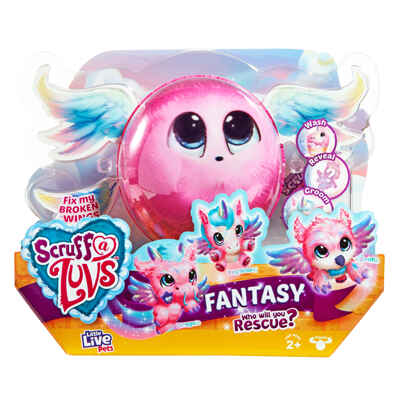 Пушистик-потеряшка с крыльями FANTASY, арт. 30078, производитель Scruff a Luvs (Скрафа Лавс), ISBN 63-0-99630-078-7№ 1