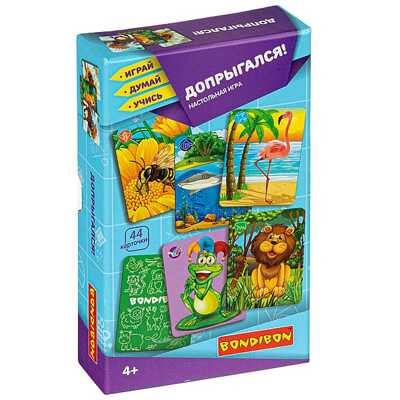 Допрыгался!- настольная игра, арт. ВВ4334, производитель Bondibon (Бондибон), ISBN 489-5-13604-600-0 № 1