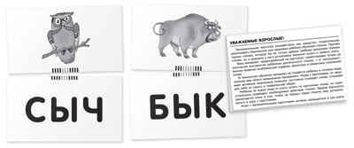 Жук. Читаем слова-слоги. Набор карточек., производитель Айрис-пресс , ISBN 462-7-17636-730-8№ 4