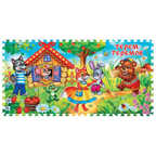 Коврик-пазл Играем вместе Теремок 8 сегментов, арт. FS-TEREM, производитель Симбат, ISBN 469-0-59009-045-9, № 2