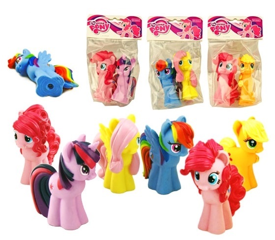 &quot;My little pony&quot; Набор для купания. (Играем вместе), арт. 171R-PVC, производитель Симбат, ISBN 469-0-59005-185-6, № 1