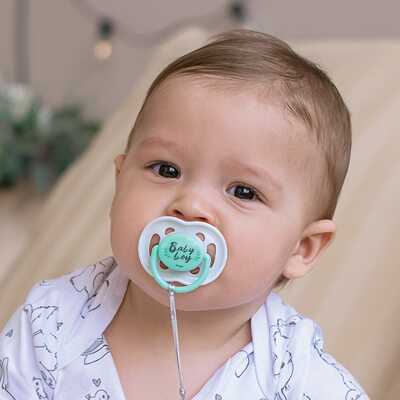 Пустышки Uviton ортодонтические с колпачком Baby Набор 2 штуки 6-12 месяцев, производитель Uviton, ISBN 465-7-78025-054-3№ 3