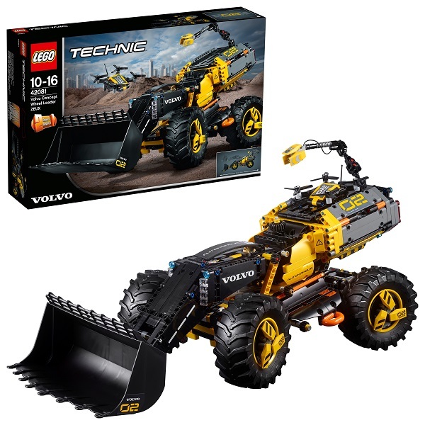 LEGO Technic 42081 Игрушка Техник VOLVO колёсный погрузчик ZEUX, производитель LEGO (ЛЕГО), ISBN 570-2-01611-695-3, № 1