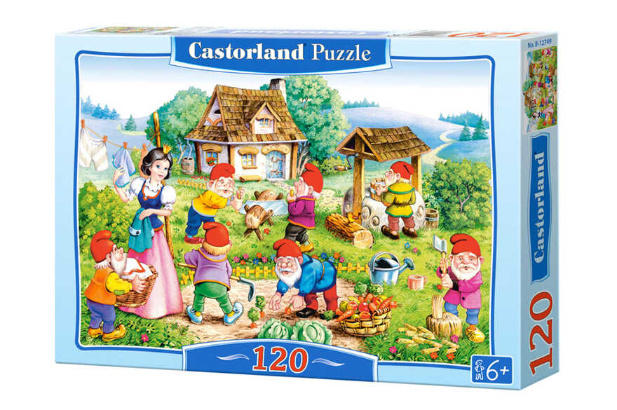 Пазлы Белоснежка (Castorland) 120 элементов, арт. В-12220, производитель Castorland (Касторленд), ISBN 590-4-43801-222-0, № 1