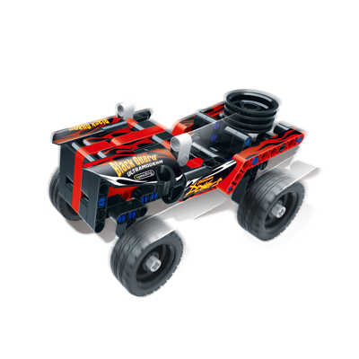 Базовый 3D-Конструктор SDL KID-CONSTRUCT Кроссовер черный, 135 дет., арт. 2018A-8, производитель SDL Technic (СДЛ Техник), ISBN 695-0-59011-808-8№ 2
