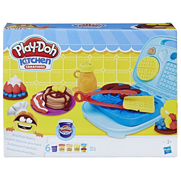 Игровой набор Play-Doh Сладкий завтрак, арт. B9739EU4, производитель Hasbro (Хасбро), ISBN 501-0-99343-943-0, № 1