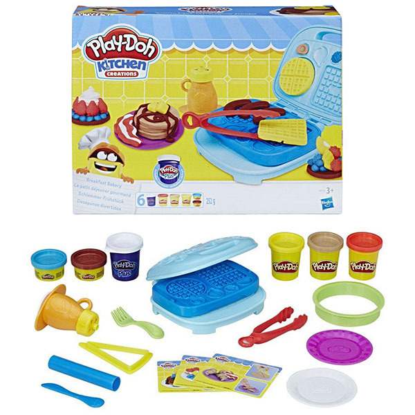 Игровой набор Play-Doh Сладкий завтрак, арт. B9739EU4, производитель Hasbro (Хасбро), ISBN 501-0-99343-943-0, № 2