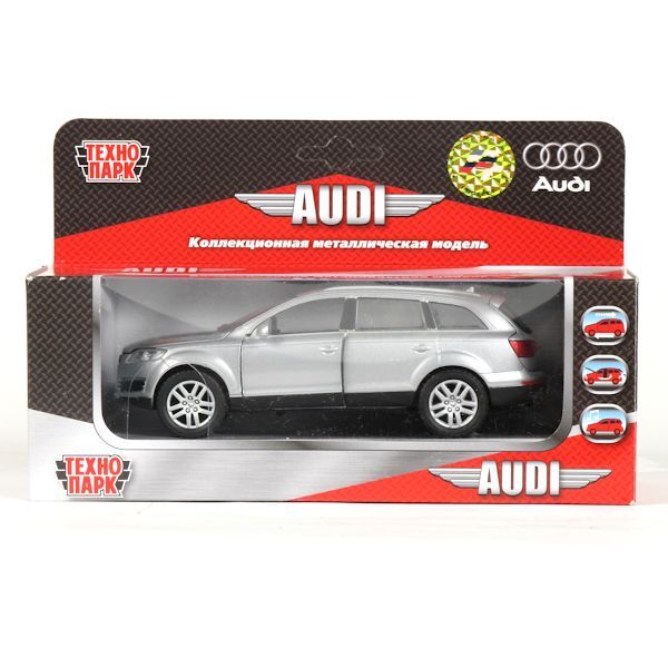 Технопарк Audi Q7 (свет, звук), 1:32, арт. Q7-WB, производитель Симбат, ISBN 469-0-59000-140-0, № 1