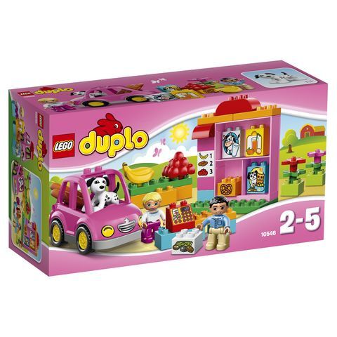 LEGO Duplo 10546 Супермаркет, производитель LEGO (ЛЕГО), ISBN 570-2-01512-515-4, № 1