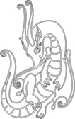 Песочный трафарет Дракон (А3), арт. РП055, производитель KIDSTATION (КидсСтейшн), ISBN 462-5-61205-590-1, № 1