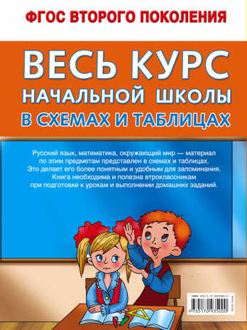 Весь курс начальной школы в схемах и таблицах 2 класс. Узорова О.В. (Серия:Школьный курс в схемах и таблица), арт.ASE00000000071925, производитель АСТ , ISBN 978-5-17093-500-0№ 2