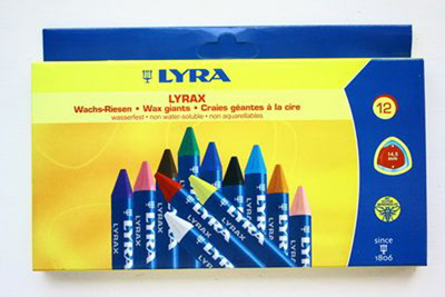 Восковые мелки WAX-GIANTS/12 цв/картон, производитель FILA S.p.A. (Фила), ISBN 408-4-90057-001-2, № 1