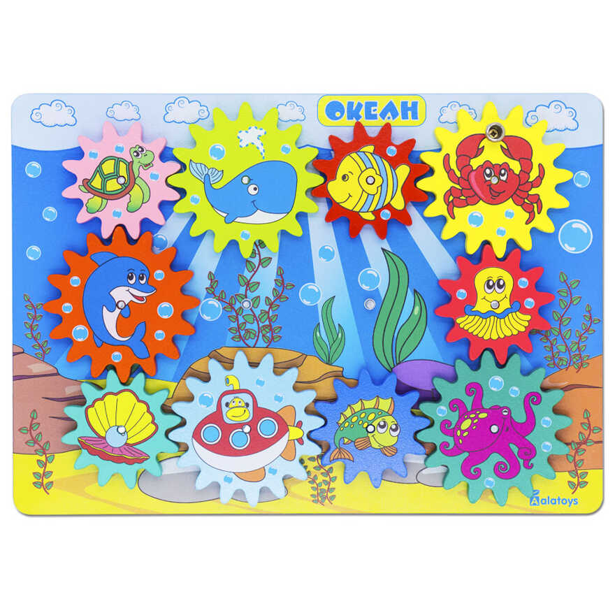Бизиборд Океан, арт. ББ211, производитель Алатойс, ISBN 467-0-00685-329-8, № 6