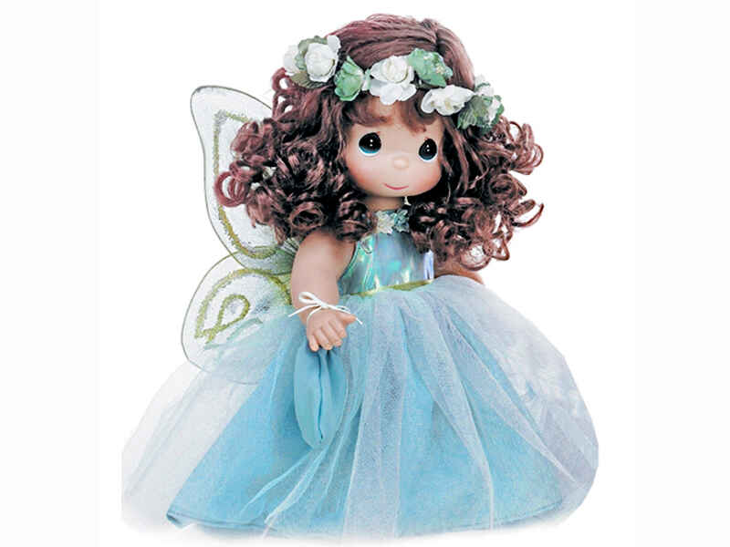 Кукла Precious Moments Волшебные желания, зеленая 30см, производитель The Doll Maker, ISBN 73-2-53304-536-3, № 1