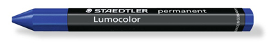 Мелок универс.перман. Lumocolor 236, d=12 мм, синий, STAEDTLER, производитель Staedtler (Стайтлер), ISBN 400-7-81723-201-9, № 1