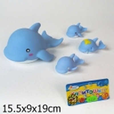 Игрушка для купания Играем вместе Дельфины арт.S156X4, производитель Симбат, ISBN 462-0-00203-573-0, № 1