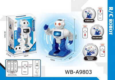 Робот р/у, световые и звуковые эффекты, арт. 6019A, производитель Junfa Toys (Юнфа Тойс), ISBN 460-6-08913-680-5№ 1
