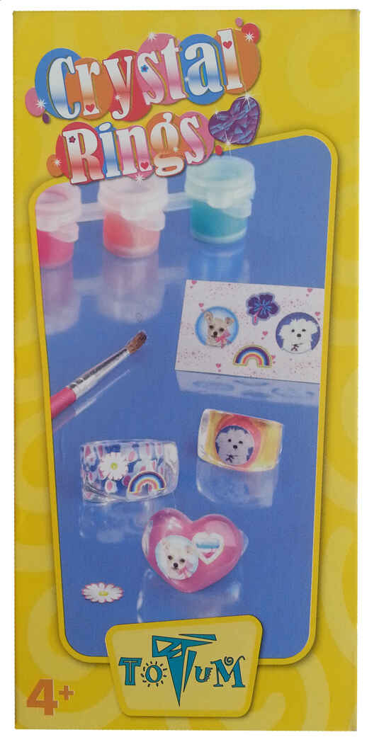Totum Набор для творчества Crystal Rings mini boxes, арт. 021020, производитель Totum (Тотум), ISBN 871-4-27402-102-0, № 1