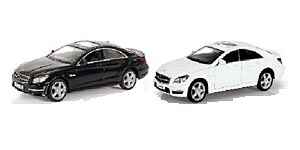 Автодрайв Машина 1:32 Mercedes Benz CLS 63 AMG, глянц., черн., бел., арт. И-1231, производитель Рыжий кот, ISBN 466-5-29541-231-8№ 1