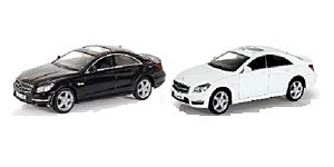 Автодрайв Машина 1:32 Mercedes Benz CLS 63 AMG, глянц., черн., бел., арт. И-1231, производитель Рыжий кот, ISBN 466-5-29541-231-8, № 1