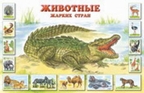 Плакат Животные жарких стран , производитель ИД &quot;Карапуз&quot;, ISBN 978-5-84030-978-0, № 1