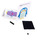 Мини-игры с карточками и маркером Малыши рисуют многоразовые, арт. ВВ5966, производитель Bondibon (Бондибон), ISBN 489-5-13606-535-3, № 3