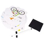 Мини-игры с карточками и маркером Малыши рисуют многоразовые, арт. ВВ5966, производитель Bondibon (Бондибон), ISBN 489-5-13606-535-3, № 6