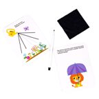 Мини-игры с карточками и маркером Малыши рисуют многоразовые, арт. ВВ5966, производитель Bondibon (Бондибон), ISBN 489-5-13606-535-3, № 7