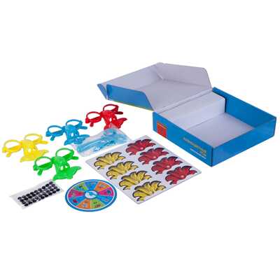 Обучающая настольная игра РАЗНОЦВЕТНЫЕ УСЫ , арт. ВВ3154, производитель Bondibon (Бондибон), ISBN 489-5-13603-109-9№ 3