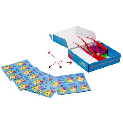 Обучающая настольная игра РЫБАЛКА , арт. ВВ3157, производитель Bondibon (Бондибон), ISBN 489-5-13603-112-9№ 3