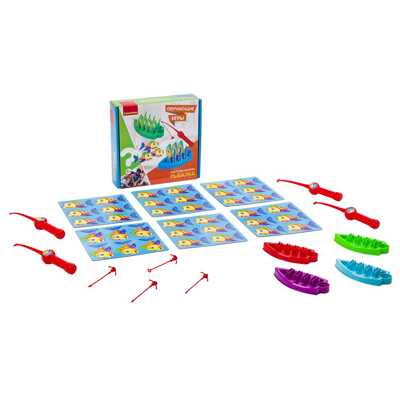 Обучающая настольная игра РЫБАЛКА , арт. ВВ3157, производитель Bondibon (Бондибон), ISBN 489-5-13603-112-9№ 4