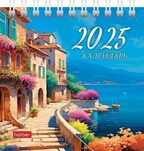 Календарь-домик настольный перек. 2025 г. Живописные пейзажи, арт. 12КД6гр_31113
