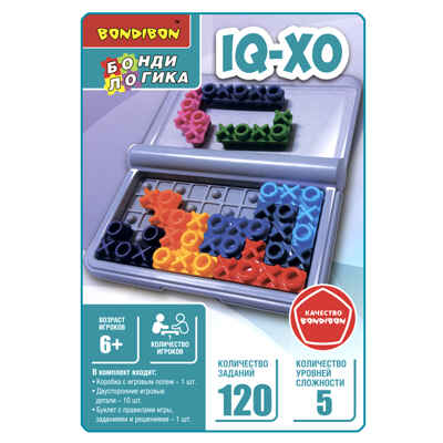 Логическая игра IQ- XO, арт. ВВ5843, производитель Bondibon (Бондибон), ISBN 489-5-13606-116-4 № 4