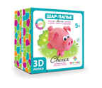 Набор ШАР-ПАПЬЕ Свинка 3D лепка , арт. В0268, производитель ШАР-ПАПЬЕ, ISBN 462-0-76781-271-3, № 1