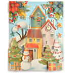 3Д аппликация. Рождественский городок, арт. 4111, производитель Дрофа-медиа, ISBN 463-0-19687-656-9, № 2