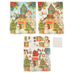 3Д аппликация. Рождественский городок, арт. 4111, производитель Дрофа-медиа, ISBN 463-0-19687-656-9, № 3