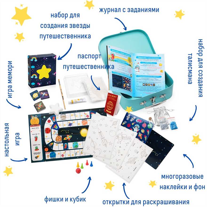 Чемоданчик с развлечениями Путешествие в космос, арт. tr100, производитель BUMBARAM (БУМБАРАМ), ISBN 462-7-07977-623-8, № 2