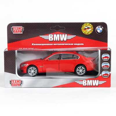 Технопарк BMW 740 (свет, звук), 1:32, арт. BMW 740-WB, производитель Симбат, ISBN 469-0-59000-153-0№ 1