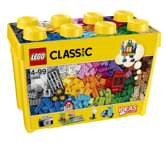 LEGO Classic 10698 Набор для творчества большого размера, производитель LEGO (ЛЕГО), ISBN 570-2-01535-719-7, № 1