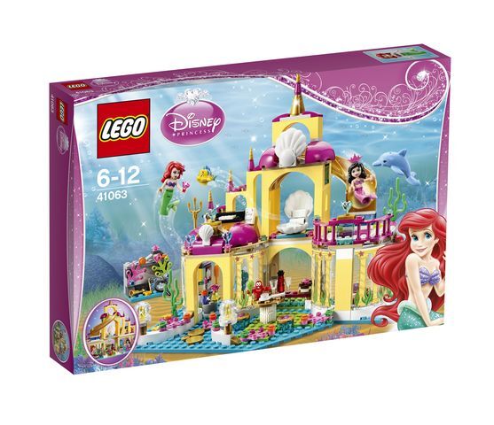 LEGO Disney Princess 41063 Подводный дворец Ариэль, производитель LEGO (ЛЕГО), ISBN 570-2-01535-244-4, № 1