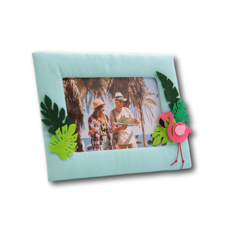 Набор для изготовления Рамка из ткани Фламинго, арт. 2325фла, производитель SANTA LUCIA (САНТА ЛЮЧИЯ), ISBN 462-0-02090-724-8, № 2