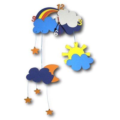 Набор для изготовления Часы Детские, арт. 2185, производитель SANTA LUCIA (САНТА ЛЮЧИЯ), ISBN 462-0-02090-446-9№ 2